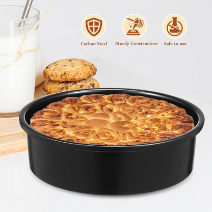 Nonstick & Quick Release Bottom Stainless Steel Round Cake Pan - Techmanistan in Pakistan