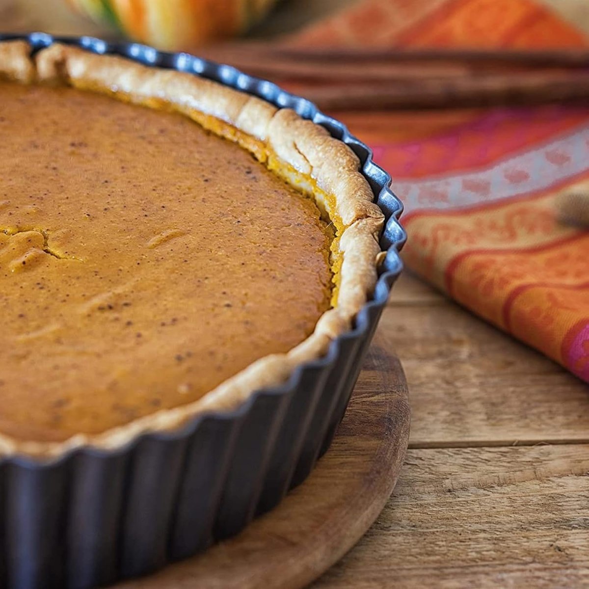 Nonstick & Quick Release Coating Loose Bottom Quiche Tart Pan - Techmanistan in Pakistan