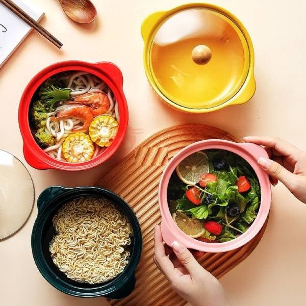 Nordic Ceramic Soup Bowl - Techmanistan in Pakistan