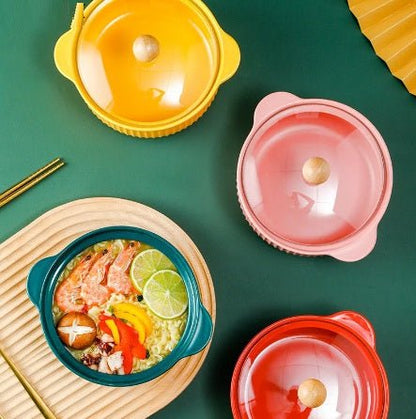 Nordic Ceramic Soup Bowl - Techmanistan in Pakistan