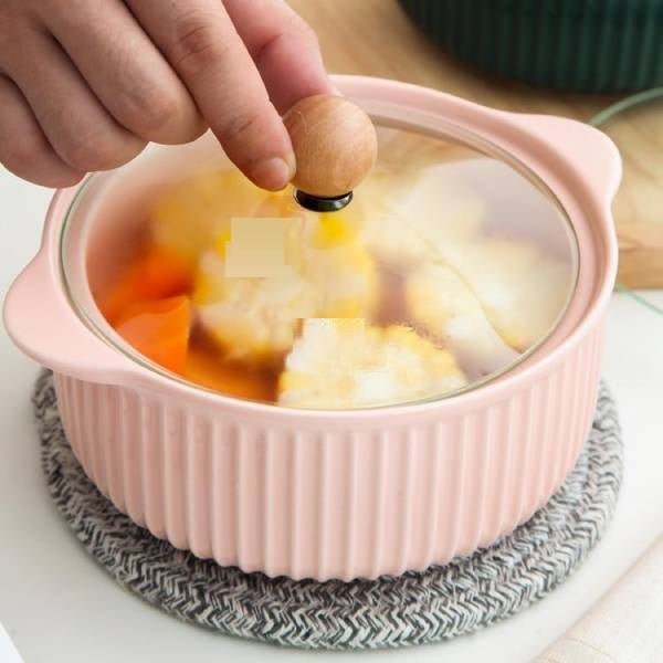 Nordic Ceramic Soup Bowl - Techmanistan in Pakistan
