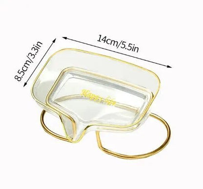 Not Punched Display Rack Luxury Soap Holder - Techmanistan in Pakistan