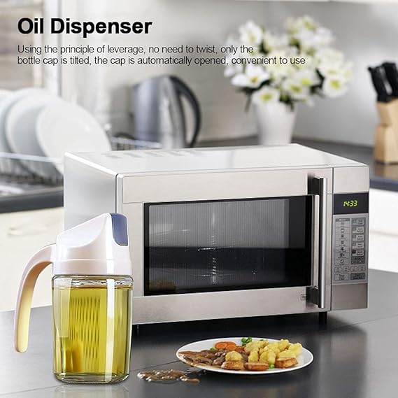 300ml Glass Oil Bottle/ Dispenser