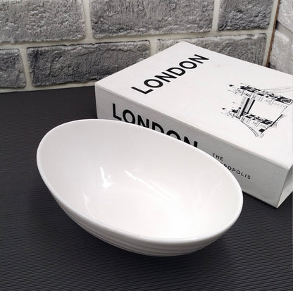 Oval Ceramic Serving Bowl - Techmanistan in Pakistan