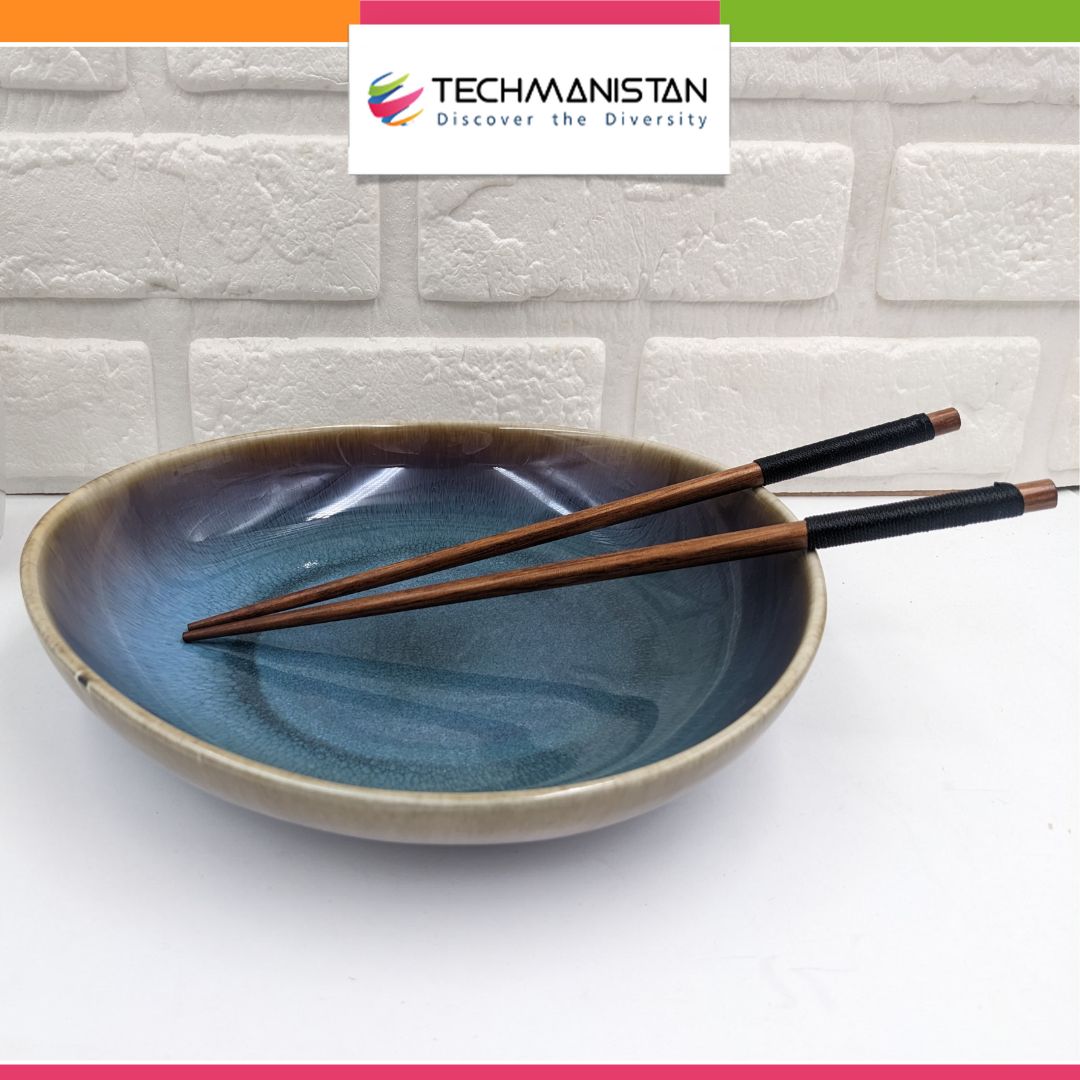 Oval Dinner Bowl Ceramic Lunch Plate - Techmanistan in Pakistan