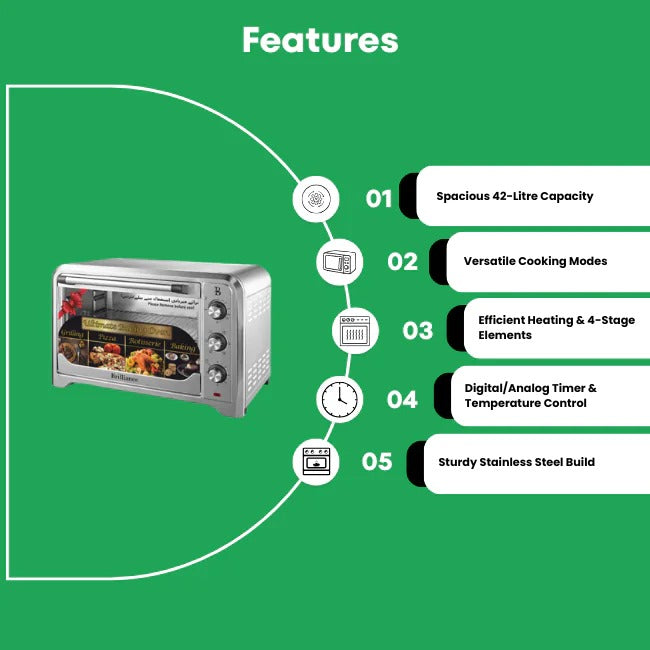 Brilliance Ultimate Air Frying Oven Digital Multi-Function Oven