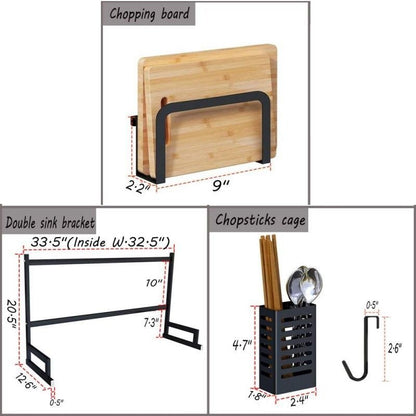 Over The Sink Dish Drying Rack and Storage Area - Techmanistan in Pakistan
