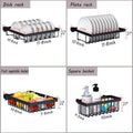 Over The Sink Dish Drying Rack and Storage Area - Techmanistan in Pakistan