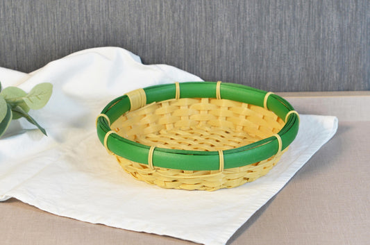 Round Bread Basket, Round Eco-Friendly Fruit & Bread Tray