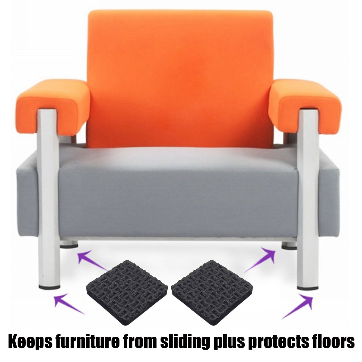 Pack Of 18 - Stick - On Non Slip Furniture Gripper Pads For Floors - Techmanistan in Pakistan