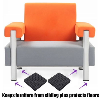 Pack Of 18 - Stick - On Non Slip Furniture Gripper Pads For Floors - Techmanistan in Pakistan