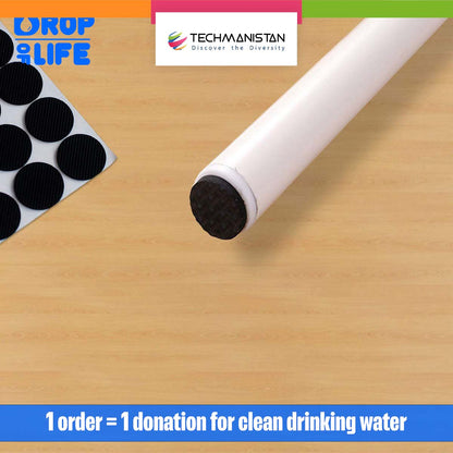 Pack Of 18 - Stick - On Non Slip Furniture Gripper Pads For Floors - Techmanistan in Pakistan