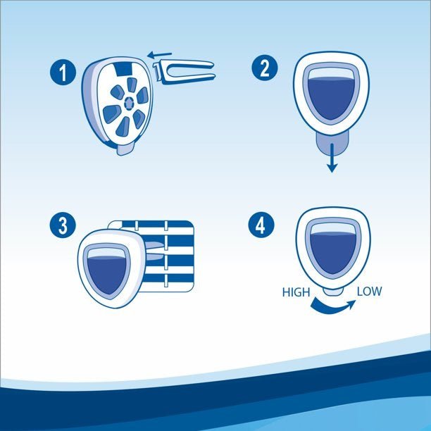 Pack of 2 - Mini Diffuser Air Freshener - Techmanistan in Pakistan