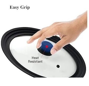 Pack of 2 - Random Color Silicone Knob Pot Lid Handle - Techmanistan in Pakistan