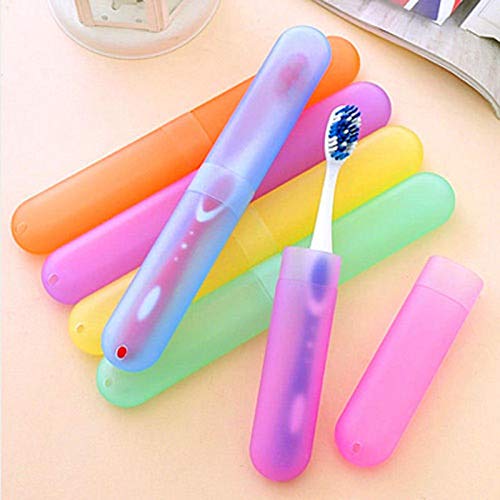 Pack of 2 - Random Color Toothbrush Case Holder - Techmanistan in Pakistan