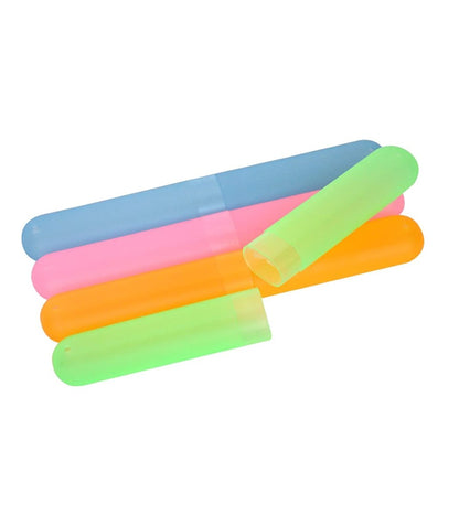 Pack of 2 - Random Color Toothbrush Case Holder - Techmanistan in Pakistan