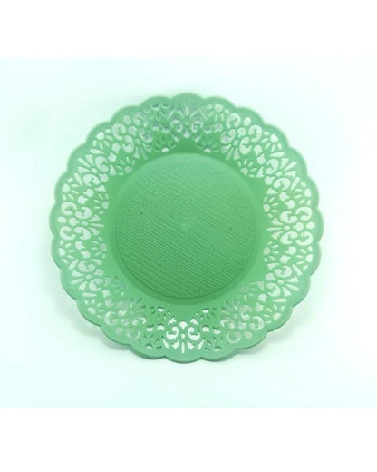 Pack of 3 - Hollow Flower Pattern Plates - Techmanistan in Pakistan
