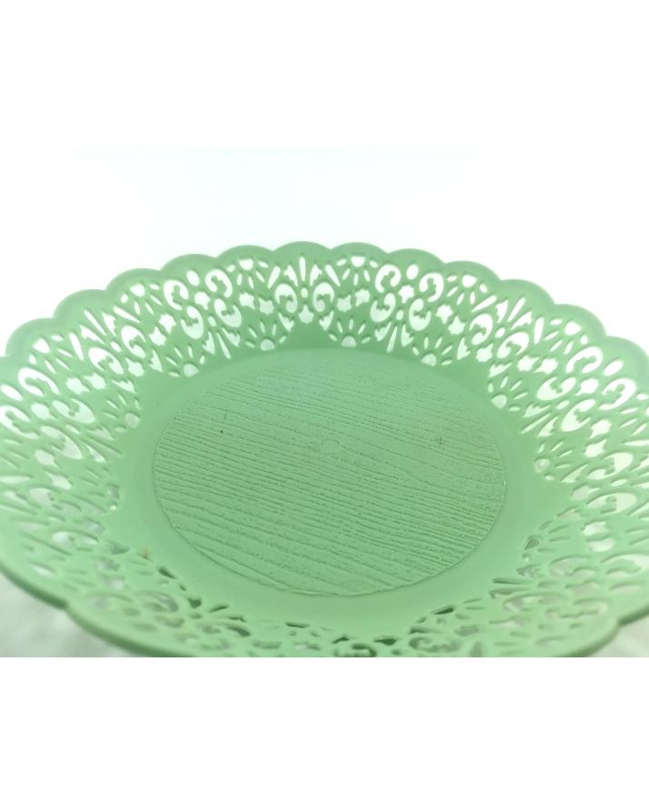 Pack of 3 - Hollow Flower Pattern Plates - Techmanistan in Pakistan