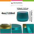 Pack of 3 - Multipurposed Empty Tins, Candle Tins - Techmanistan in Pakistan