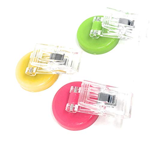 Pack of 3 - Random Color Refrigerator Magnetic Moveable Hooks - Techmanistan in Pakistan