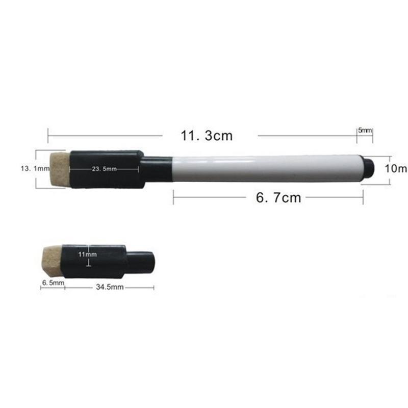 Pack of 5 ? Black Inked Whiteboard Marker with Eraser - Techmanistan