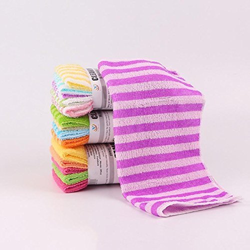 Pack of 5 - Multi - Purposed Micro Fiber Cleaning Towel, Microfiber Cloth, Cleaning Dusting Cloth For Home - Techmanistan in Pakistan