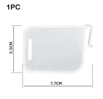 Pack of 5 - Multipurposed Refrigerator Storage Partition Plastic Clips - Techmanistan in Pakistan