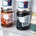 Pack of 5 - Multipurposed Refrigerator Storage Partition Plastic Clips - Techmanistan in Pakistan