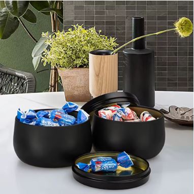 Pack of 6 - Multipurposed Empty Candle Tins - Techmanistan in Pakistan