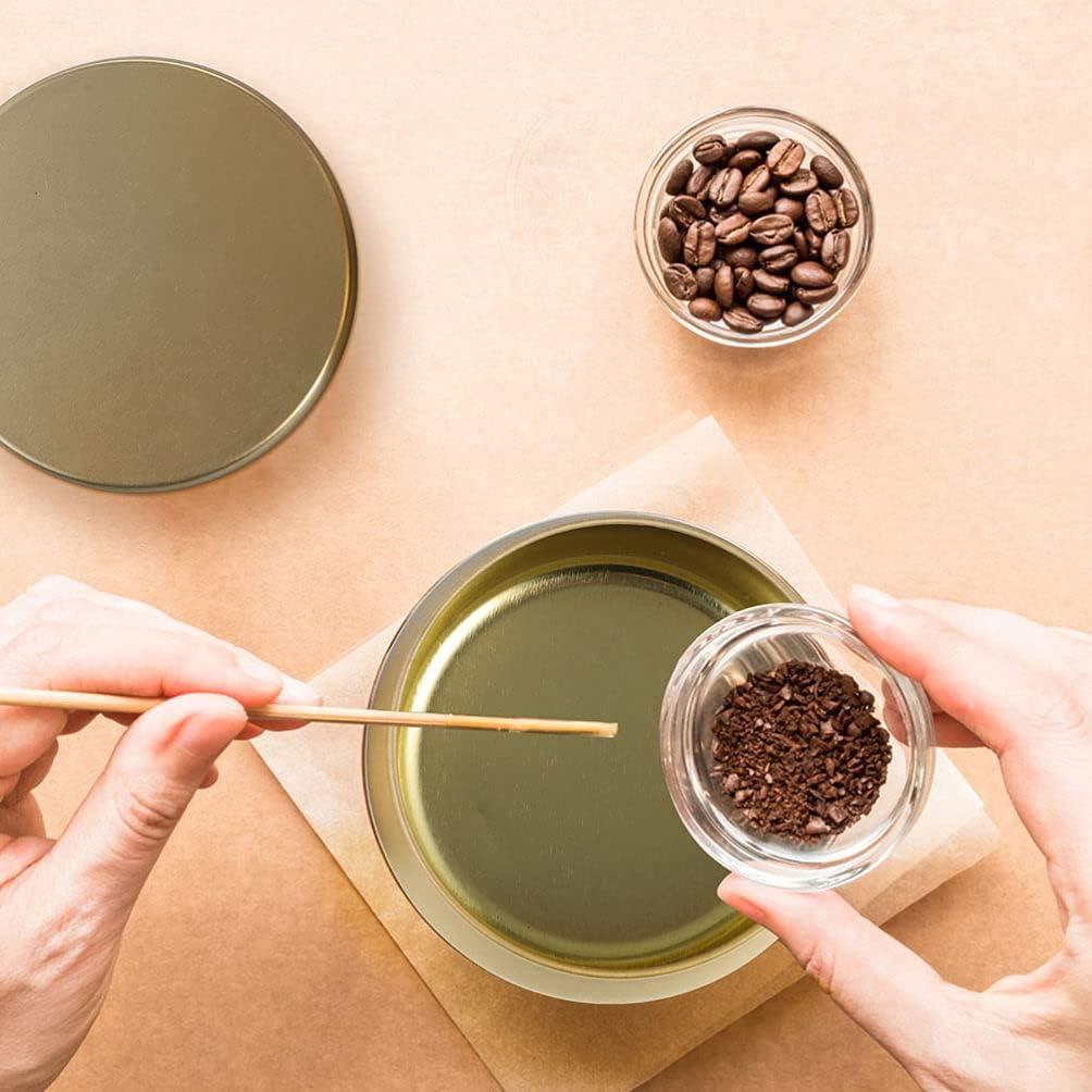 Pack of 6 - Multipurposed Empty Tins, Candle Tins - Techmanistan in Pakistan