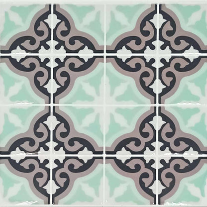 Pack of 6 - Waterproof and Heat Resistant Tiles Stickers for Bathroom & Kitchen - 10x10 inches - Techmanistan in Pakistan