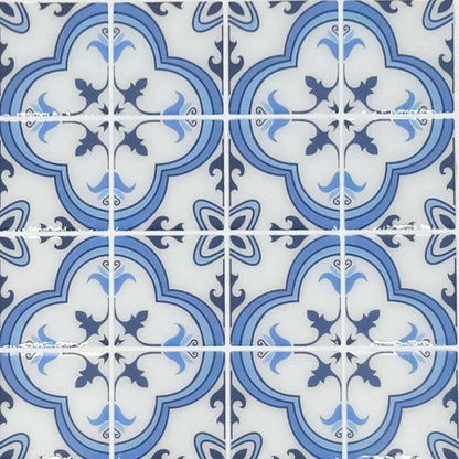 Pack of 6 - Waterproof and Heat Resistant Tiles Stickers for Bathroom & Kitchen - 10x10 inches - Techmanistan in Pakistan