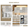 Pack of 6 - Waterproof and Heat Resistant Tiles Stickers for Bathroom & Kitchen - 10x10 inches - Techmanistan in Pakistan