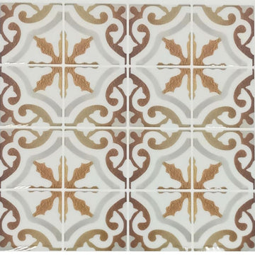 Pack of 6 - Waterproof and Heat Resistant Tiles Stickers for Bathroom & Kitchen - 10x10 inches - Techmanistan in Pakistan