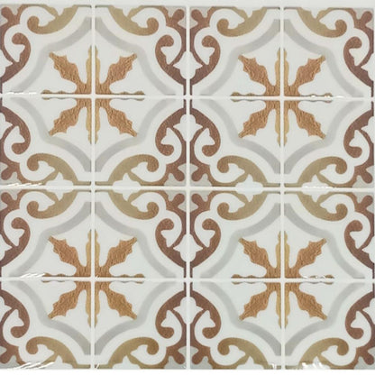 Pack of 6 - Waterproof and Heat Resistant Tiles Stickers for Bathroom & Kitchen - 10x10 inches - Techmanistan in Pakistan