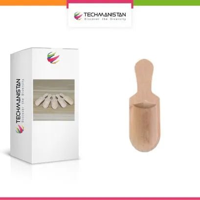 Pack of 6 - Wooden Spice Spoon, Spice Shovel Spoons - Techmanistan in Pakistan