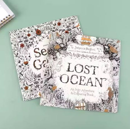 Pack of 8 - Random Design Coloring Books - Techmanistan in Pakistan