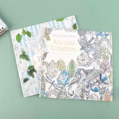 Pack of 8 - Random Design Coloring Books - Techmanistan in Pakistan