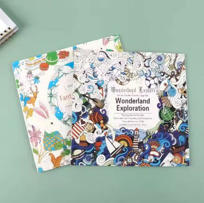 Pack of 8 - Random Design Coloring Books - Techmanistan in Pakistan