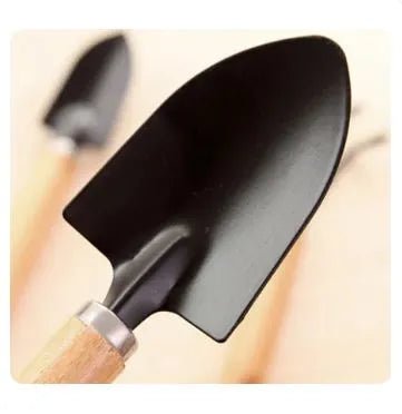 Plant Garden Mini Tools Gardening Spade, Kitchen Gardening Tools & Accessories with Wooden Handles - Techmanistan in Pakistan