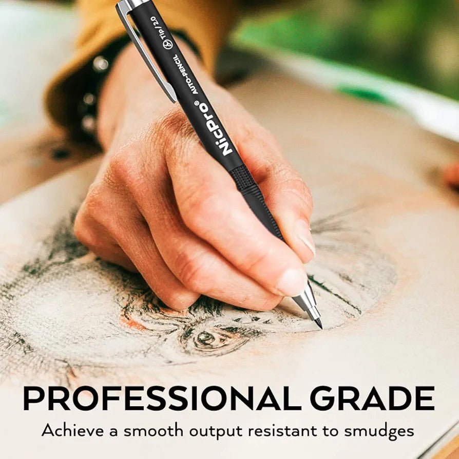 Plastic Body 2mm Mechanical Pencil Clutch Pencil - Techmanistan in Pakistan