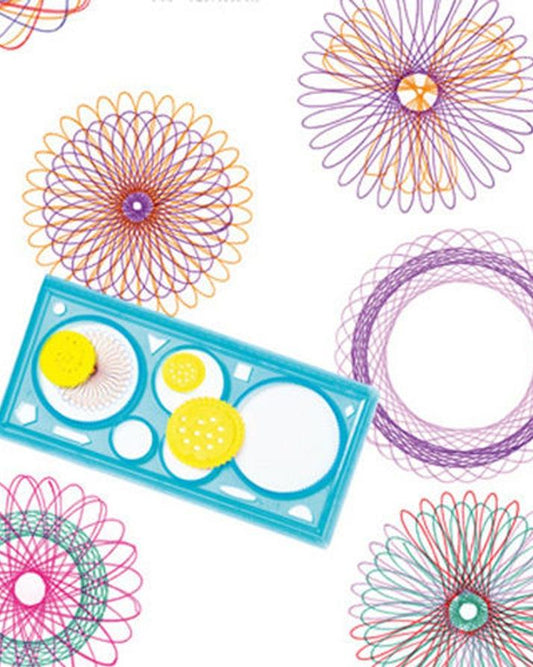 Plastic Spirograph Design Ruler Set - Techmanistan in Pakistan