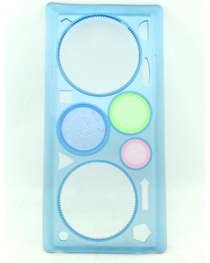 Plastic Spirograph Design Ruler Set - Techmanistan in Pakistan