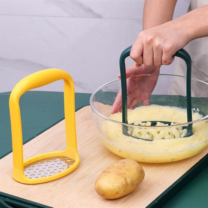 Plastic & Stainless Steel Potato Masher - Techmanistan in Pakistan