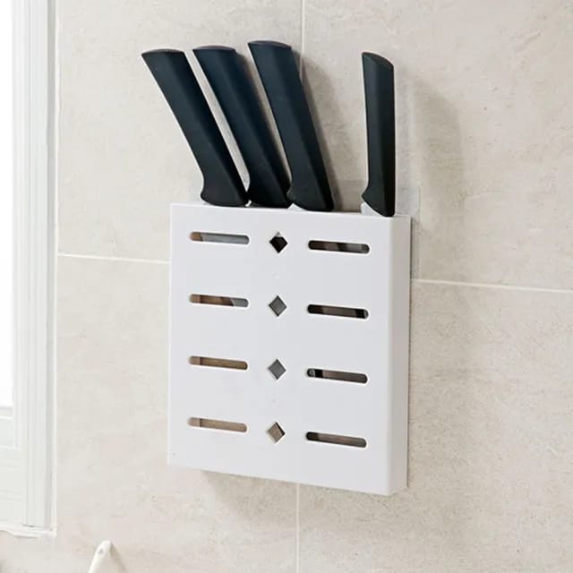 Plastic Wall - Mounted Knife Holder - Techmanistan in Pakistan