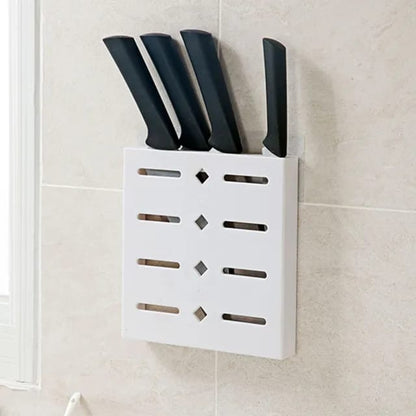 Plastic Wall - Mounted Knife Holder - Techmanistan in Pakistan