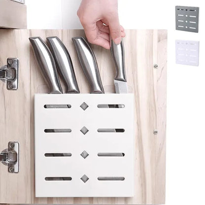 Plastic Wall - Mounted Knife Holder - Techmanistan in Pakistan