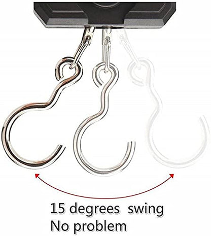 Portable 50 kg Capacity Luggage Scale Digital Weighing Travel Bag Weight Checker Hanging Weight Scale - Techmanistan in Pakistan