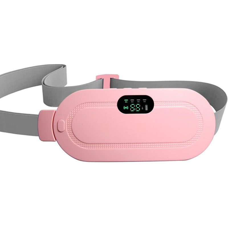 Portable Cordless Heating Pad for Menstrual Cramps Relief | 3 - Temperature & 4 - Massage Modes | Stomach & Back Pain Relief Device for Women - Techmanistan in Pakistan
