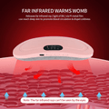 Portable Cordless Heating Pad for Menstrual Cramps Relief | 3 - Temperature & 4 - Massage Modes | Stomach & Back Pain Relief Device for Women - Techmanistan in Pakistan